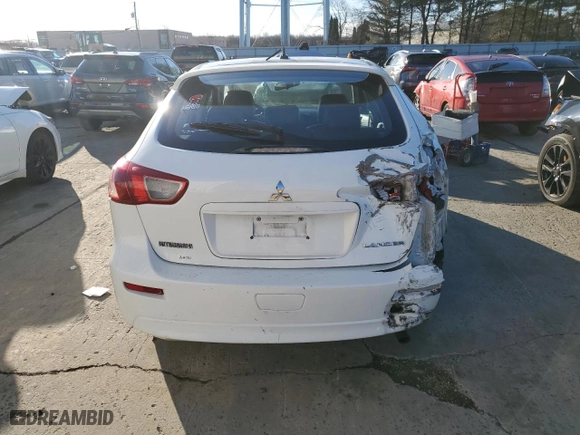 2010 Mitsubishi Lancer GTS with VIN JA32X8HWXAU002102, listed as a Copart auction lot 49619165 with 150,822 mi miles and Salvage Title. Bid and sale history available at carsss.com. Image 6.