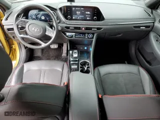 2020 Hyundai Sonata SEL Plus with VIN 5NPEJ4J23LH010507, listed as a Copart auction lot 44757735 with 58,687 mi miles and Salvage Title. Bid and sale history available at carsss.com. Image 8.