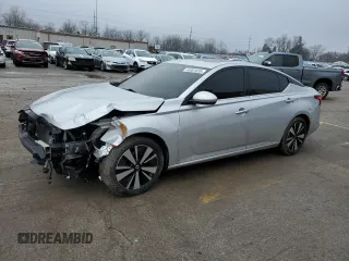 2020 Nissan Altima 2.5 SL with VIN 1N4BL4EV9LC153142, listed as a Copart auction lot 46961535 with 107,548 mi miles and Salvage Title. Bid and sale history available at carsss.com. Image 1.