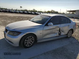 2006 BMW 3 Series 325i with VIN WBAVB135X6KX49444, listed as a Copart auction lot 80988394 with 144,966 mi miles and Salvage Title. Bid and sale history available at carsss.com. Image 1.