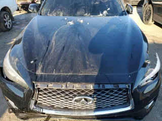 2018 Infiniti Q50 3.0t LUXE with VIN JN1EV7AR9JM432127, listed as a Copart auction lot 87261304 with Not Provided miles and Salvage Title. Bid and sale history available at carsss.com. Image 11.