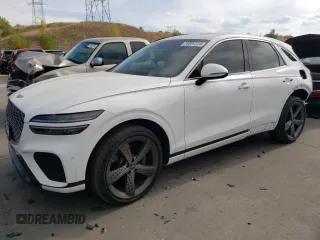 2024 Genesis GV70 3.5T Sport with VIN 5NMMCDTC6RH012561, listed as a Copart auction lot 74824714 with 6,024 mi miles and Non Repairable. Bid and sale history available at carsss.com. Image 1.