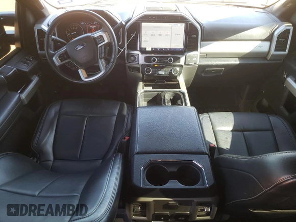 2022 Ford F-350 XL with VIN 1FT8W3DT9NEF80365, listed as a Copart auction lot 80200464 with 61,314 mi miles and Salvage Title. Bid and sale history available at DreamBid. Image 8.