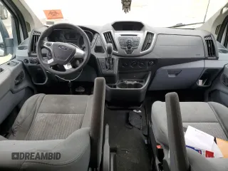 2015 Ford Transit XL with VIN 1FBZX2ZM1FKA62240, listed as a Copart auction lot 60873265 with 195,271 mi miles and Salvage title. Bid and sale history available at DreamBid. Image 8.