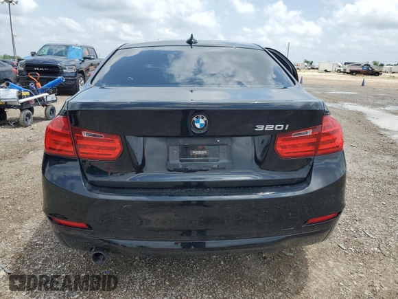 2014 BMW 3 Series 320i with VIN WBA3B1C56EK131723, listed as a Copart auction lot 54686025 with 95,105 mi miles and Salvage title. Bid and sale history available at DreamBid. Image 6.
