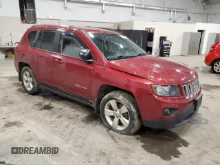 2014 Jeep Compass Sport with VIN 1C4NJDBB3ED728131, listed as a Copart auction lot 49822685 with 121,586 mi miles and Clean Title. Bid and sale history available at carsss.com. Image 4.
