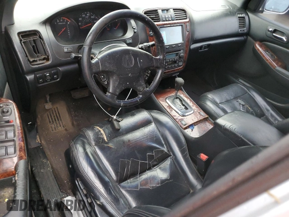 2001 Acura MDX with VIN 2HNYD18291H529036, listed as a Copart auction lot 86724214 with 0 mi miles and Salvage Title. Bid and sale history available at carsss.com. Image 8.