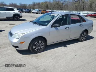 2007 Ford Focus S with VIN 1FAFP34NX7W282867, listed as a Copart auction lot 53549355 with 97,068 mi miles and Salvage Title. Bid and sale history available at carsss.com. Image 1.