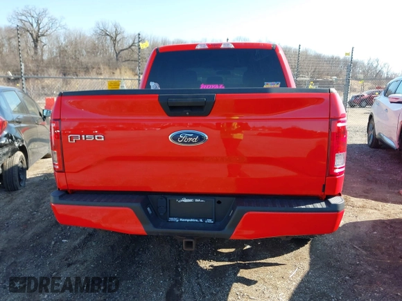 2017 Ford F-150 XL with VIN 1FTEW1EF1HKE08840, listed as a IAAI auction lot 41780630 with 120,383 mi miles and . Bid and sale history available at DreamBid. Image 16.