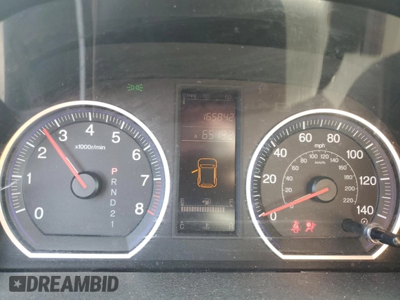 2010 Honda CR-V LX with VIN 5J6RE4H38AL019212, listed as a Copart auction lot 59088625 with 165,842 mi miles and Salvage title. Bid and sale history available at DreamBid. Image 9.