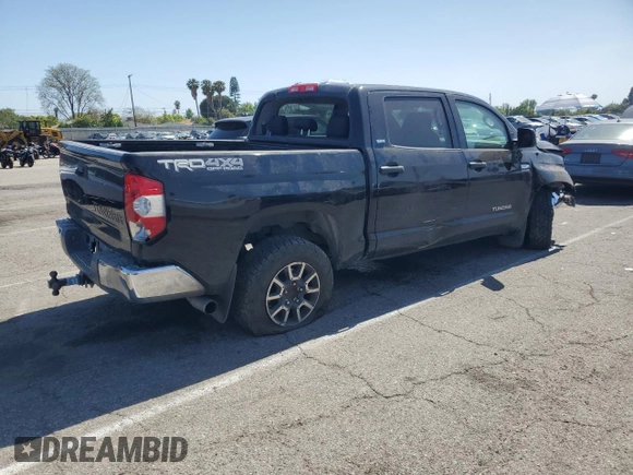 2015 Toyota Tundra SR5 with VIN 5TFDY5F1XFX483181, listed as a Copart auction lot 57321825 with Not provided miles and Salvage title. Bid and sale history available at DreamBid. Image 3.