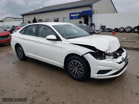 2021 Volkswagen Jetta S with VIN 3VWC57BU6MM096417, listed as a Copart auction lot 52398234 with 13,413 mi miles and Non Repairable. Bid and sale history available at carsss.com. Image 4.