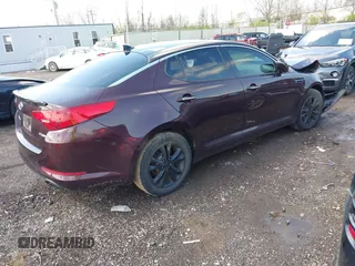 2012 Kia Optima EX with VIN 5XXGN4A71CG011319, listed as a IAAI auction lot 42001405 with 193,567 mi miles. Bid and sale history available at carsss.com. Image 4.
