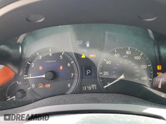 2010 Lexus RX 350 with VIN JTJZK1BA8A2401361, listed as a Copart auction lot 60105585 with 137,971 mi miles and Clean title. Bid and sale history available at DreamBid. Image 9.