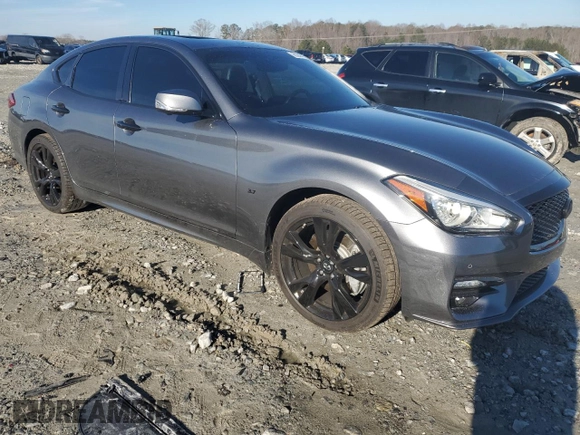 2016 Infiniti Q70 z VIN JN1BY1AP2GM220264, wystawiony jako Copart lot #89244155 z przebiegiem 35 423 mil mil oraz Szkoda całkowita • Salvage title. Historia ofert i sprzedaży dostępna na DreamBid. Obrazek 4.