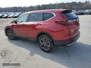 2020 Honda CR-V EX with VIN 2HKRW1H55LH408464, listed as a Copart auction lot 44129795 with 58,755 mi miles and Salvage Title. Bid and sale history available at carsss.com. Image 2.