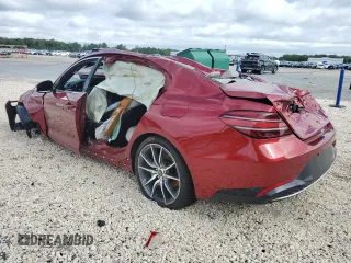 2023 Genesis G70 2.0T with VIN KMTG34TA6PU132430, listed as a Copart auction lot 61281374 with Not Provided miles and Non Repairable. Bid and sale history available at DreamBid. Image 2.