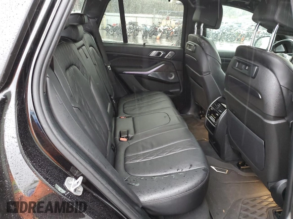 2020 BMW X5 M50i with VIN 5UXJU4C04L9B00583, listed as a Copart auction lot 66926592 with 25,529 mi miles. Bid and sale history available at carsss.com. Image 6.