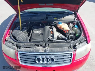 2005 Audi A4 1.8T with VIN WAUAC48H75K007372, listed as a IAAI auction lot 42012101 with 85,789 mi miles. Bid and sale history available at carsss.com. Image 10.