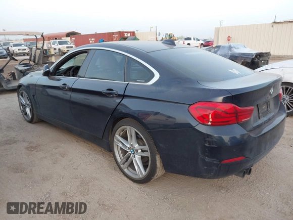 2018 BMW 4 Series 430i with VIN WBA4J1C5XJBG80412, listed as a IAAI auction lot 41788641 with 116,464 mi miles and . Bid and sale history available at carsss.com. Image 3.