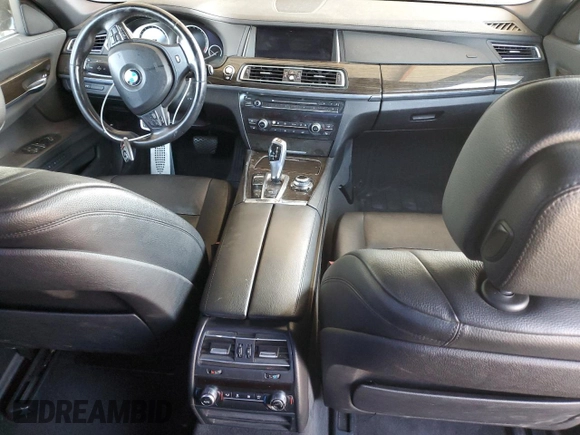 2013 BMW 7 Series 740Li with VIN WBAYE4C5XDD136800, listed as a Copart auction lot 51966905 with Not provided miles and Salvage title. Bid and sale history available at DreamBid. Image 8.