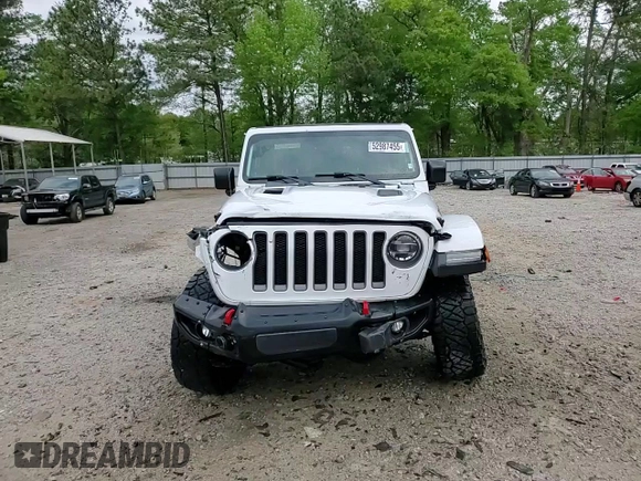 2018 Jeep Wrangler Unlimited Rubicon with VIN 1C4HJXFG2JW244664, listed as a Copart auction lot 52987455 with 40,463 mi miles and Salvage title. Bid and sale history available at DreamBid. Image 15.