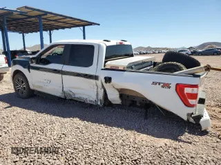 2023 Ford F-150 XL with VIN 1FTEW1EP4PKD83469, listed as a Copart auction lot 53099625 with 45,744 mi miles and Salvage title. Bid and sale history available at DreamBid. Image 2.