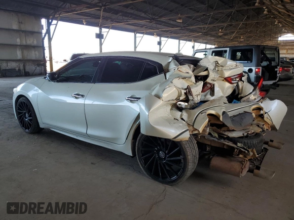 2017 Nissan Maxima SV with VIN 1N4AA6AP3HC374988, listed as a Copart auction lot 54440405 with 127,752 mi miles and Salvage Title. Bid and sale history available at carsss.com. Image 2.