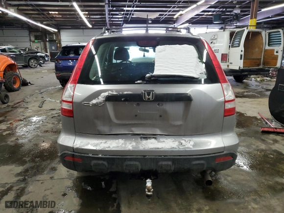 2008 Honda CR-V LX with VIN JHLRE48338C077649, listed as a Copart auction lot 45324285 with 161,664 mi miles and Salvage Title. Bid and sale history available at carsss.com. Image 6.
