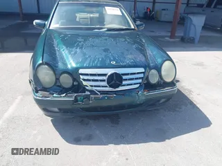 2002 Mercedes-Benz E-Class with VIN WDBJF65J92B458634, listed as a IAAI auction lot 41910356 with 1 mi miles. Bid and sale history available at carsss.com. Image 6.