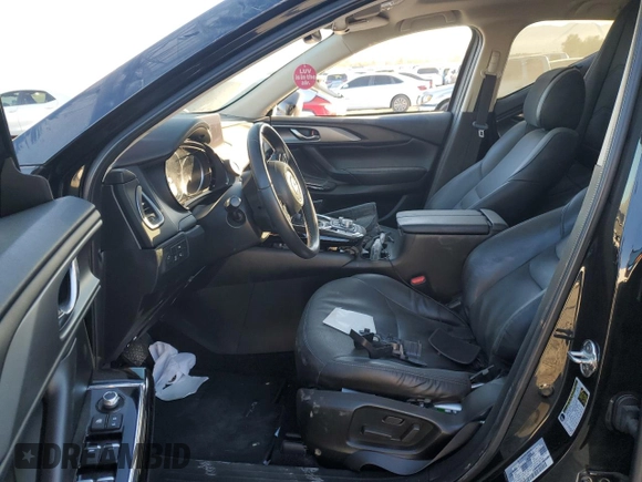 2021 Mazda CX-9 Touring with VIN JM3TCBCY0M0537921, listed as a Copart auction lot 82176424 with 51,592 mi miles and Salvage Title. Bid and sale history available at carsss.com. Image 7.