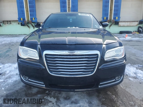 2013 Chrysler 300 with VIN 2C3CCAKT6DH569376, listed as a Copart auction lot 43035385 with 205,050 mi miles and Salvage Title. Bid and sale history available at carsss.com. Image 5.