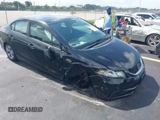 2015 Honda Civic LX with VIN 19XFB2F52FE296612, listed as a IAAI auction lot 42658153 with 96,965 mi miles and . Bid and sale history available at DreamBid. Image 1.