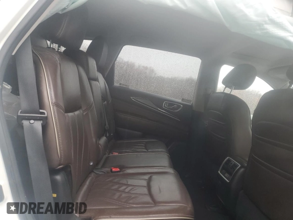 2017 Infiniti QX60 with VIN 5N1DL0MM3HC523024, listed as a Copart auction lot 50169055 with 81,521 mi miles and Salvage Title. Bid and sale history available at carsss.com. Image 12.