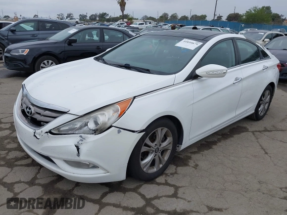 2013 Hyundai Sonata Limited with VIN 5NPEC4AC2DH684068, listed as a IAAI auction lot 41899879 with 151,585 mi miles and . Bid and sale history available at DreamBid. Image 2.