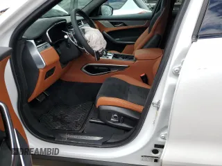 2023 Jaguar F-Pace SVR with VIN SADCZ2EE6PA712007, listed as a Copart auction lot 54000874 with 307 mi miles and Salvage Title. Bid and sale history available at DreamBid. Image 7.