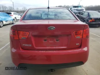 2013 Kia Forte EX with VIN KNAFU4A24D5702348, listed as a Copart auction lot 51238945 with 177,558 mi miles and Salvage Title. Bid and sale history available at carsss.com. Image 6.