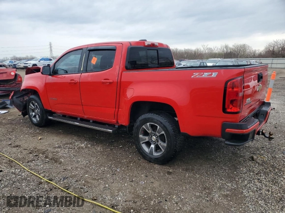 2015 Chevrolet Colorado 2WD Z71 with VIN 1GCGSCE36F1250200, listed as a Copart auction lot 53397035 with 36,256 mi miles and Salvage title. Bid and sale history available at DreamBid. Image 2.