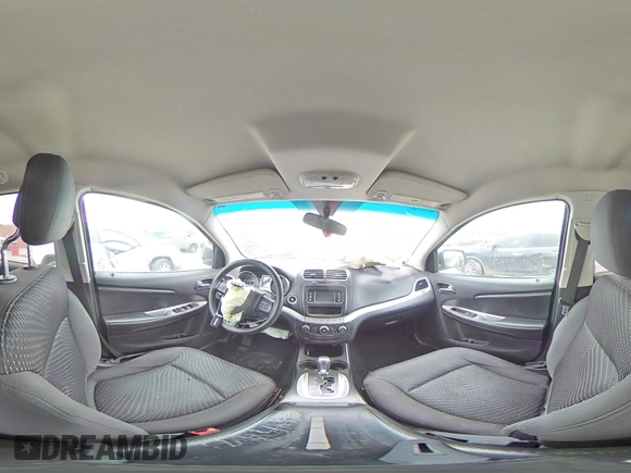 2017 Dodge Journey SXT with VIN 3C4PDCBG2HT534081, listed as a Copart auction lot 44125575 with Not Provided miles and Salvage Title. Bid and sale history available at DreamBid. Image 15.
