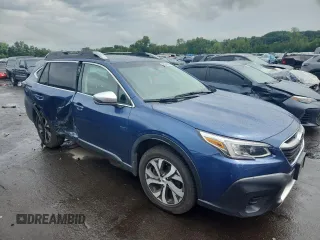 2021 Subaru Outback Touring XT with VIN 4S4BTGPD5M3101827, listed as a Copart auction lot 63347585 with 60,834 mi miles and Salvage title. Bid and sale history available at DreamBid. Image 4.