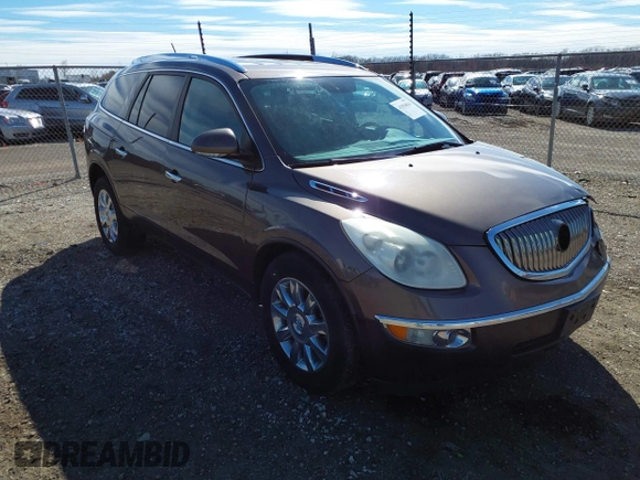 2012 Buick Enclave Leather with VIN 5GAKRCED6CJ389108, listed as a IAAI auction lot 41854814 with 211,473 mi miles and . Bid and sale history available at carsss.com. Image 1.