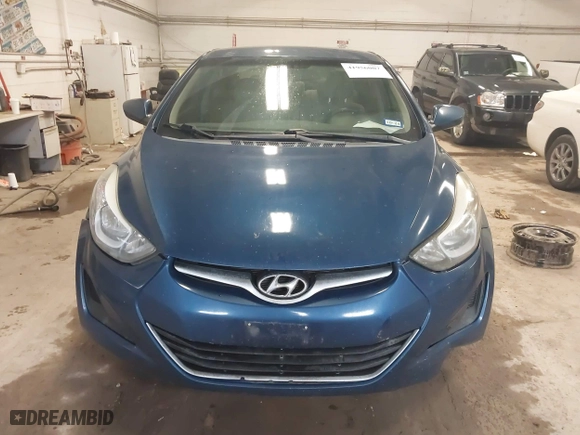 2016 Hyundai Elantra Value Edition with VIN KMHDH4AEXGU546024, listed as a IAAI auction lot 41956007 with 91,642 mi miles. Bid and sale history available at carsss.com. Image 12.