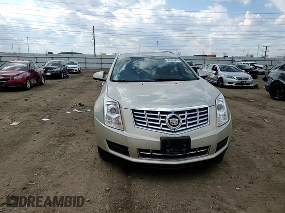 2016 Cadillac SRX Luxury Collection with VIN 3GYFNEE34GS553680, listed as a Copart auction lot 50609405 with 54,421 mi miles and Salvage Title. Bid and sale history available at carsss.com. Image 10.