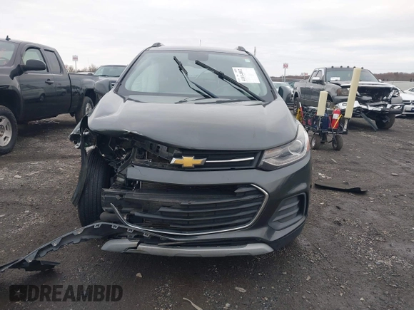 2018 Chevrolet Trax LT with VIN KL7CJLSBXJB681703, listed as a IAAI auction lot 41014802 with 161,690 mi miles. Bid and sale history available at carsss.com. Image 12.