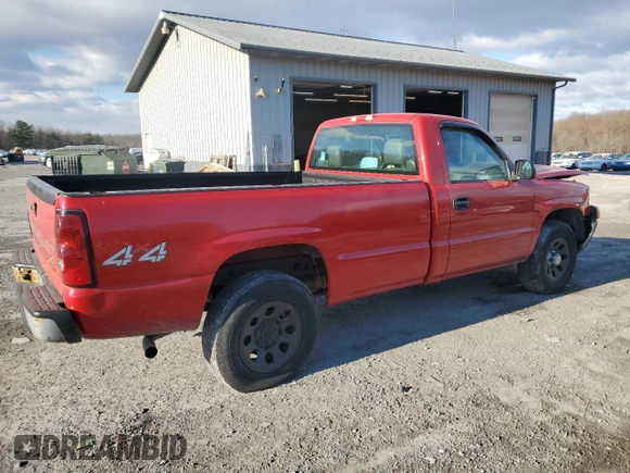 2006 Chevrolet Silverado 1500 Work Truck with VIN 3GCEK14X16G162933, listed as a Copart auction lot 83613894 with 145,416 mi miles and Salvage Title. Bid and sale history available at carsss.com. Image 3.