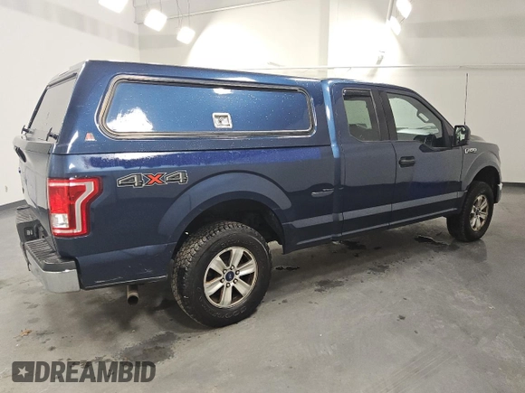 2017 Ford F-150 XL with VIN 1FTEX1E86HFA38914, listed as a Copart auction lot 46402555 with 326,412 mi miles and Clean Title. Bid and sale history available at carsss.com. Image 3.
