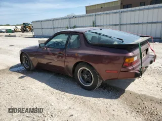 1984 Porsche 944 with VIN WP0AA0941EN460480, listed as a Copart auction lot 54192385 with 66,003 mi miles and Clean Title. Bid and sale history available at DreamBid. Image 2.