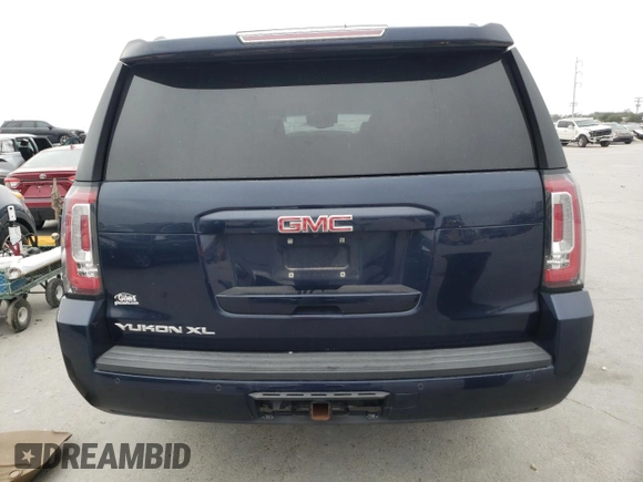 2017 GMC Yukon XL SLT with VIN 1GKS1GKC4HR156513, listed as a Copart auction lot 85719884 with Not Provided miles and Salvage Title. Bid and sale history available at DreamBid. Image 6.