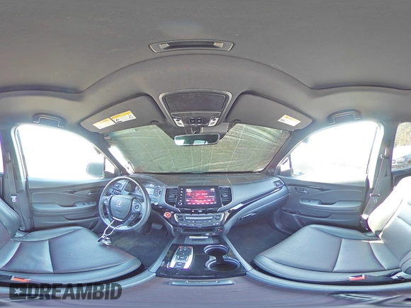2023 Honda Ridgeline Black Edition with VIN 5FPYK3F85PB019576, listed as a Copart auction lot 48588305 with 56,563 mi miles and Salvage title. Bid and sale history available at DreamBid. Image 13.