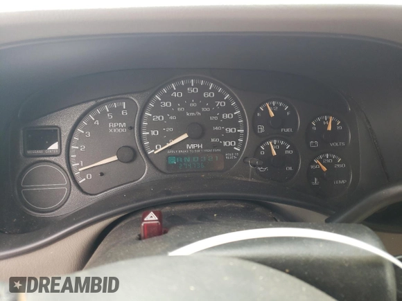 2001 Chevrolet Suburban LT z VIN 1GNFK16T61J299945, wystawiony jako Copart lot #52941745 z przebiegiem 274 736 mil mil oraz Czysty tytuł • Clean title. Historia ofert i sprzedaży dostępna na DreamBid. Obrazek 9.